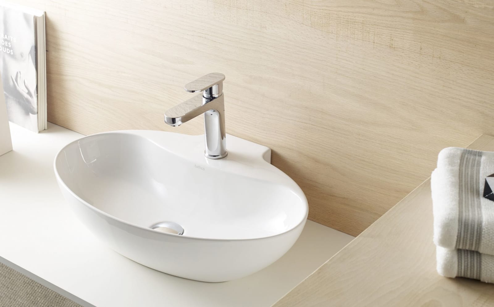 Lavabo sobre encimera Bathco New Málaga Principal 0