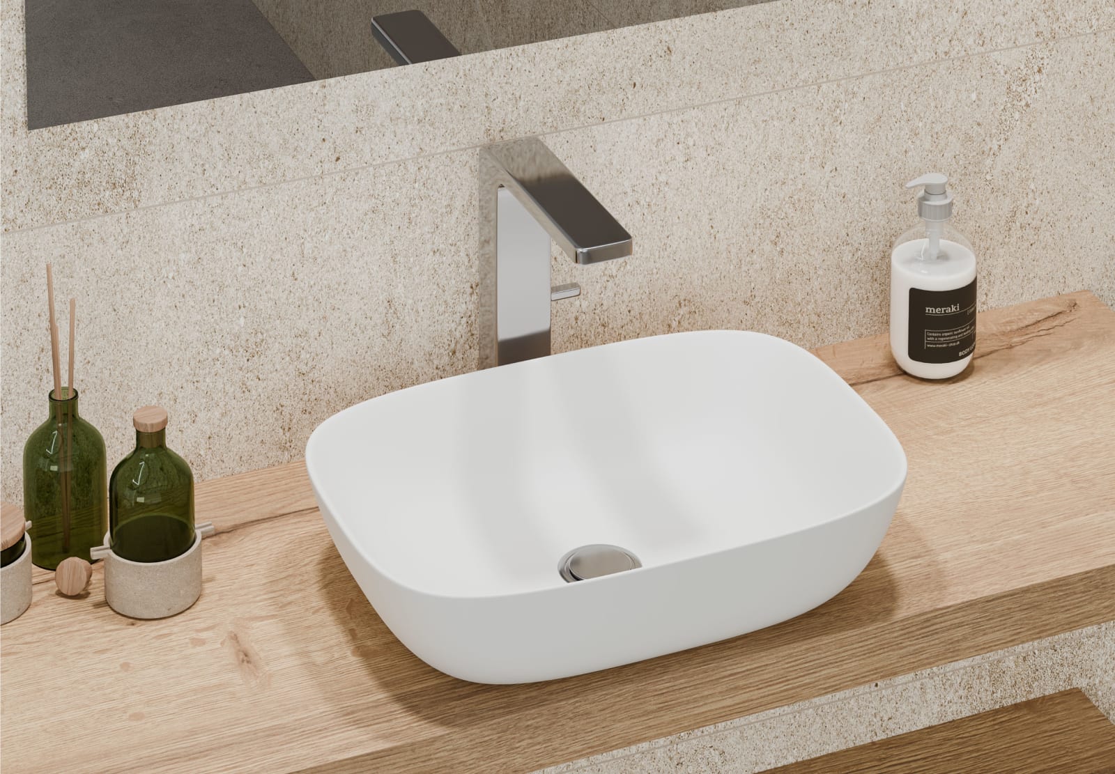 Lavabo sobre encimera Art and Bath Horus Principal 0