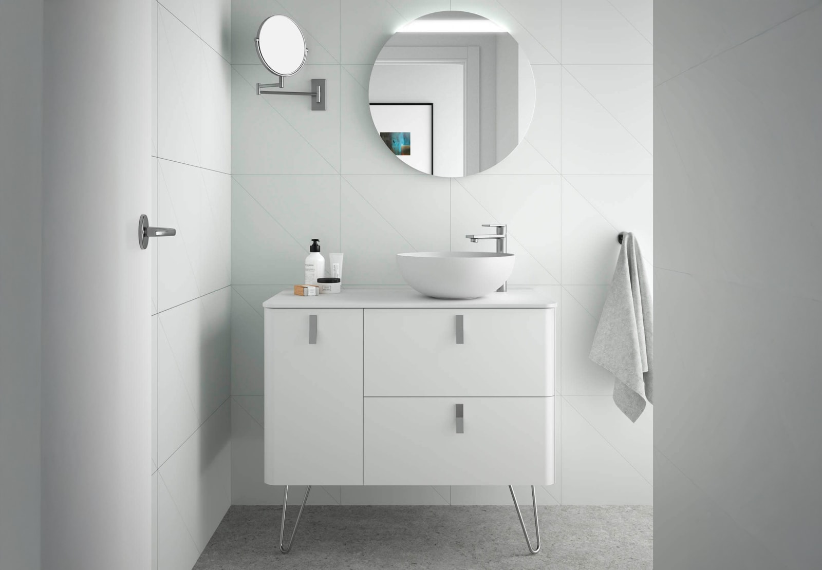 Mueble de baño con encimera Salgar Uniiq Principal 0