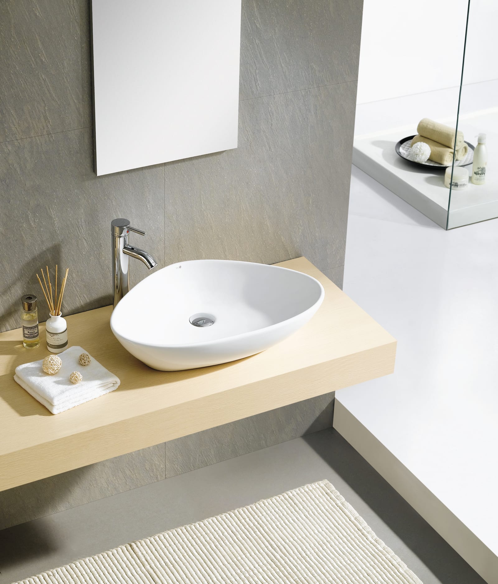 Lavabo sobre encimera Bruntec Teruel Principal 0