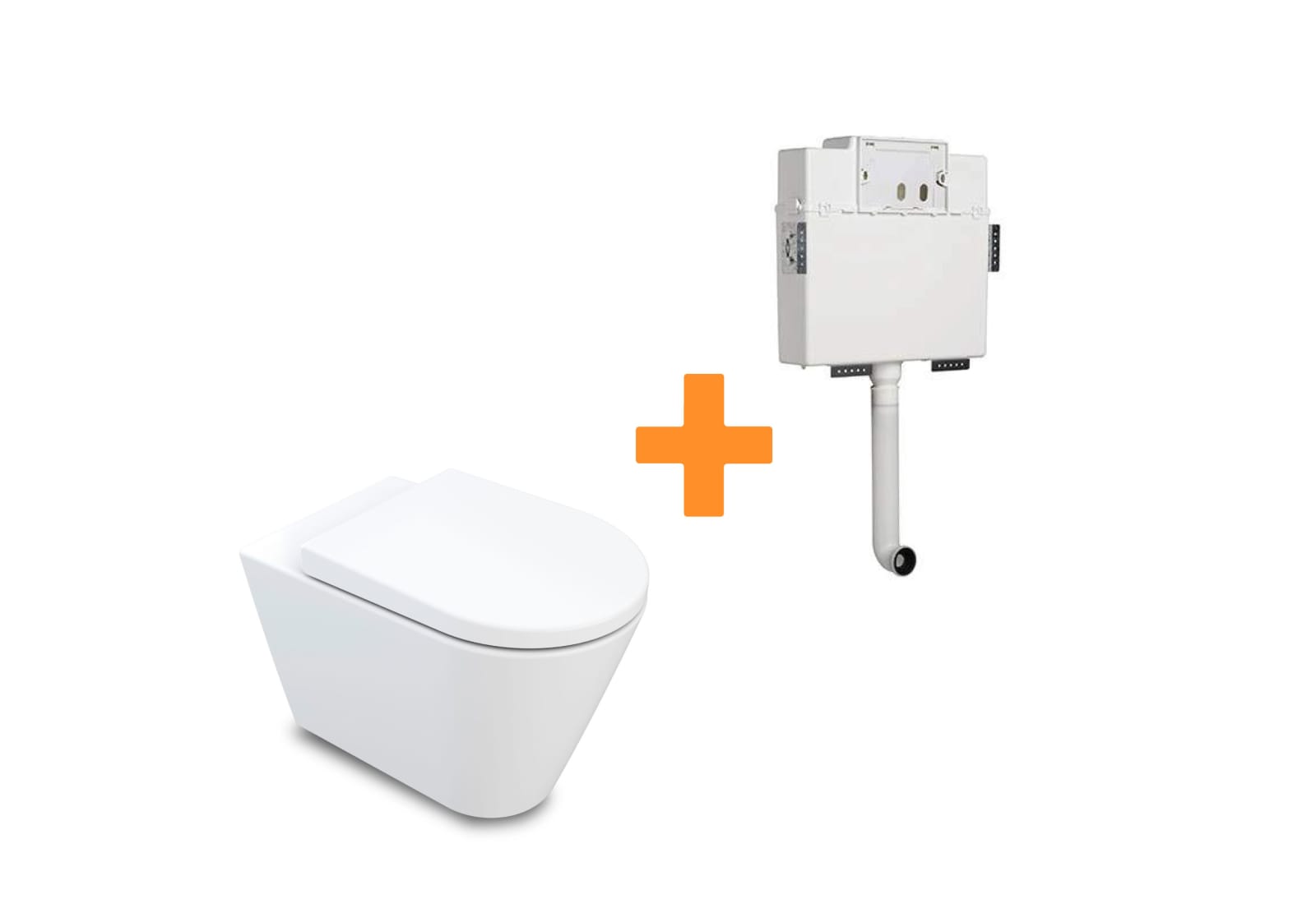 Pack inodoro + cisterna empotrada Unisan Sanindusa Urb.y Plus Principal 0