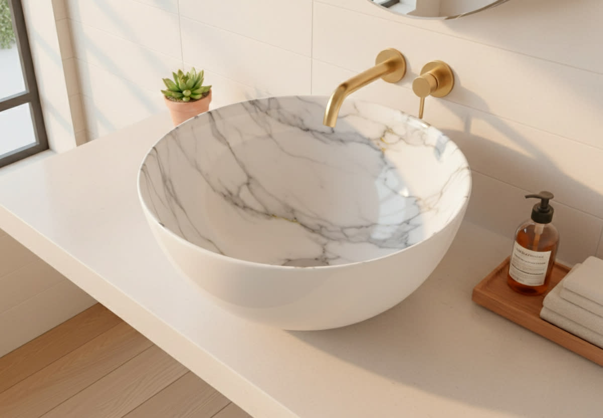 Lavabo sobre encimera Bruntec Capri XS mate Principal 0