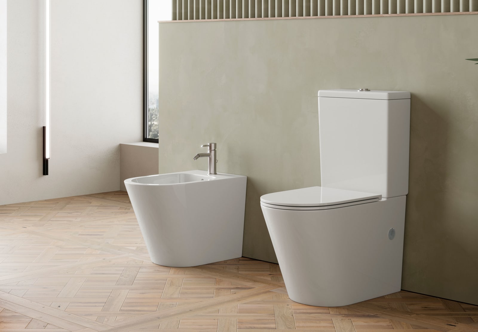 Pack inodoro + bidé Bruntec Lisboa Principal 0