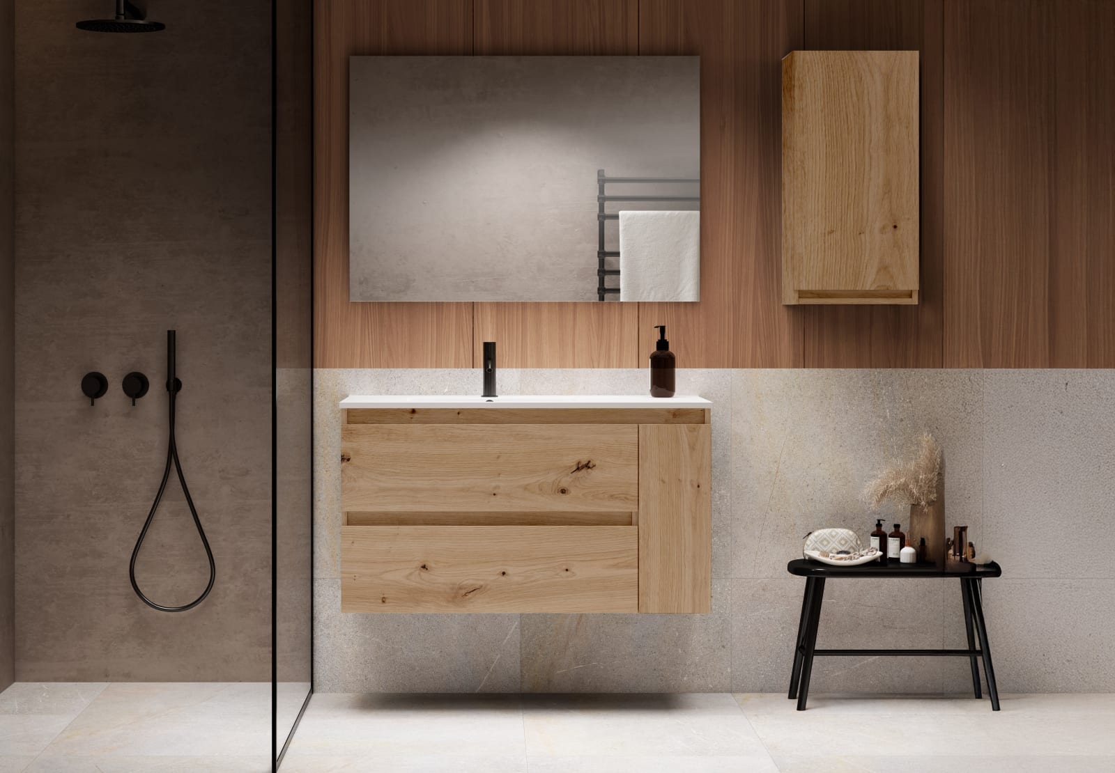 Conjunto mueble de baño Viso Box Principal 0