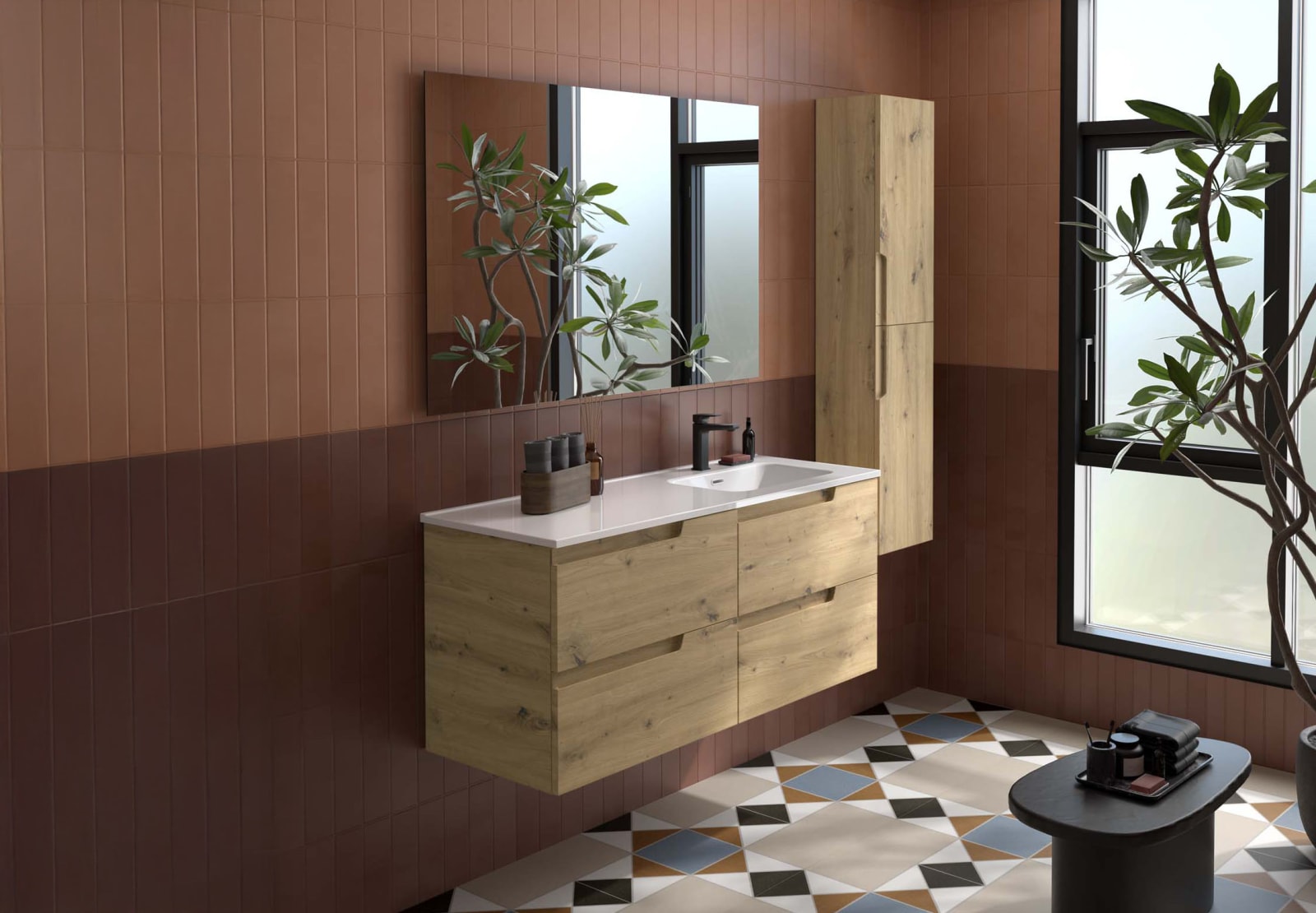 Conjunto mueble de baño Salgar Vima Principal 0