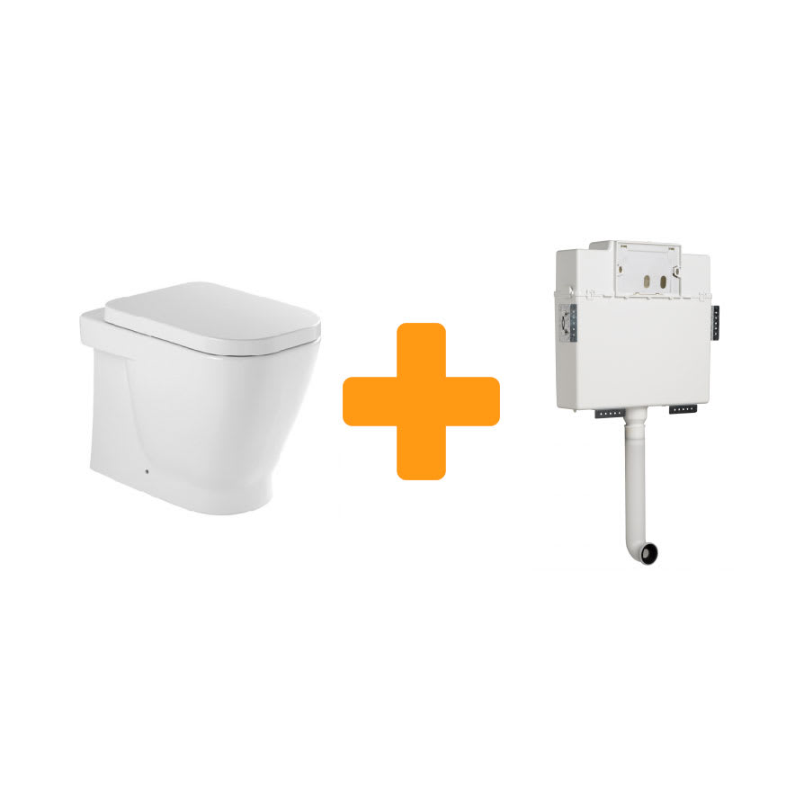 Pack Inodoro + Cisterna empotrada Unisan Sanindusa Look Principal 0