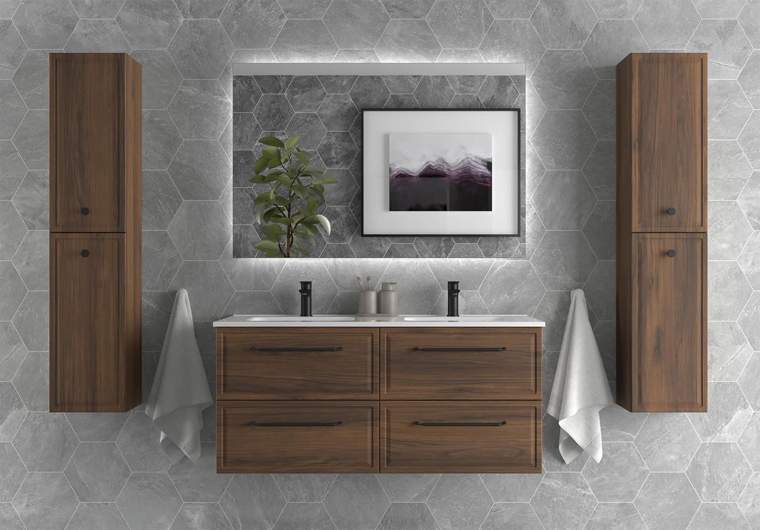 Conjunto mueble de baño Salgar Runa Principal 0