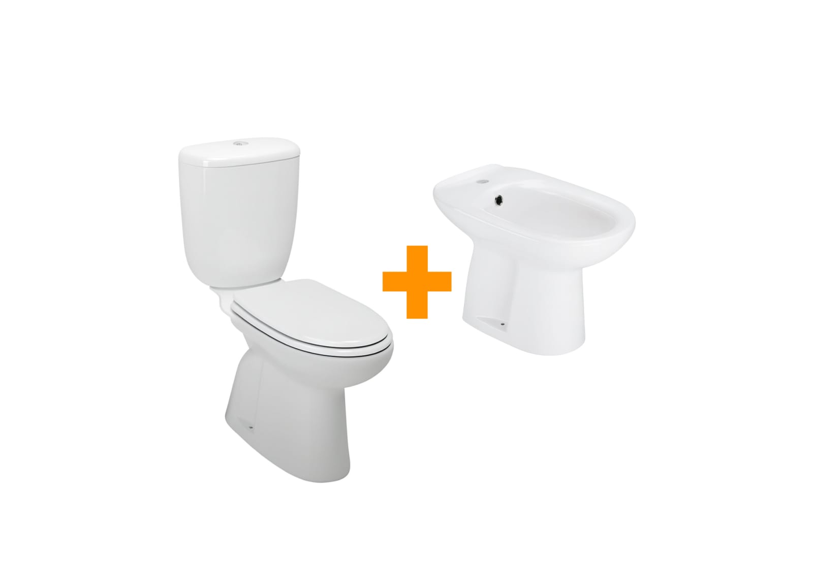 Pack inodoro + bidé Unisan Sanindusa Benissa Principal 0