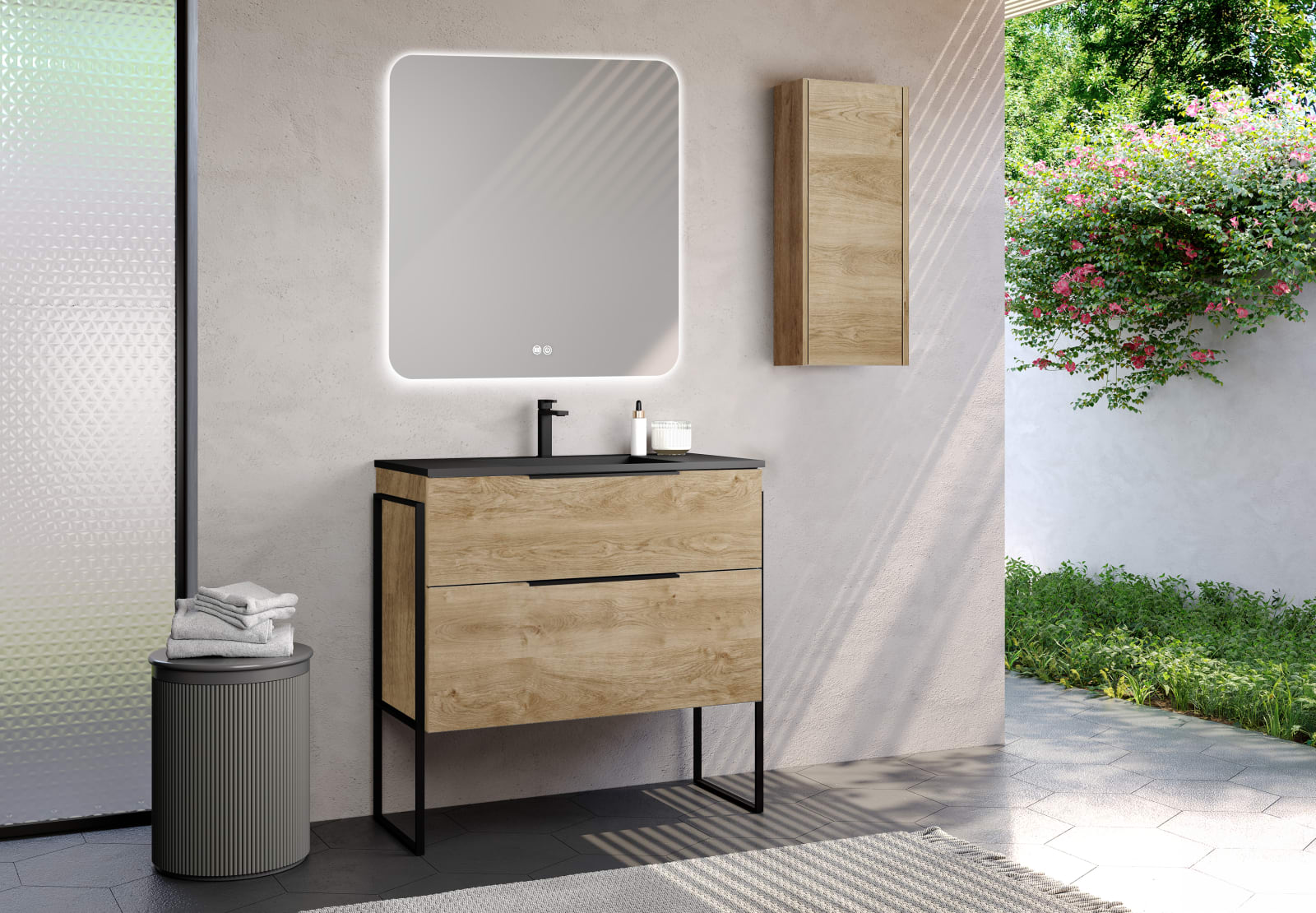 Mueble de baño Coycama Galsaky industrial Principal 0