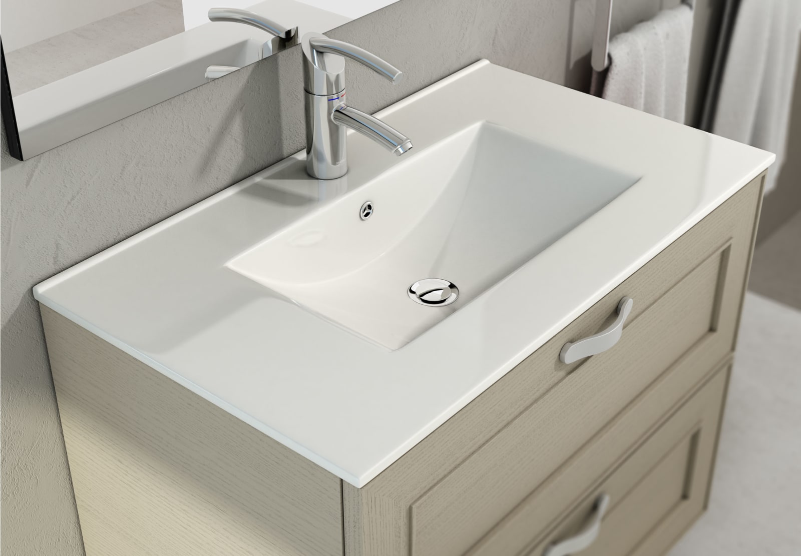 Lavabo encastrado Art and Bath Thin Principal 0