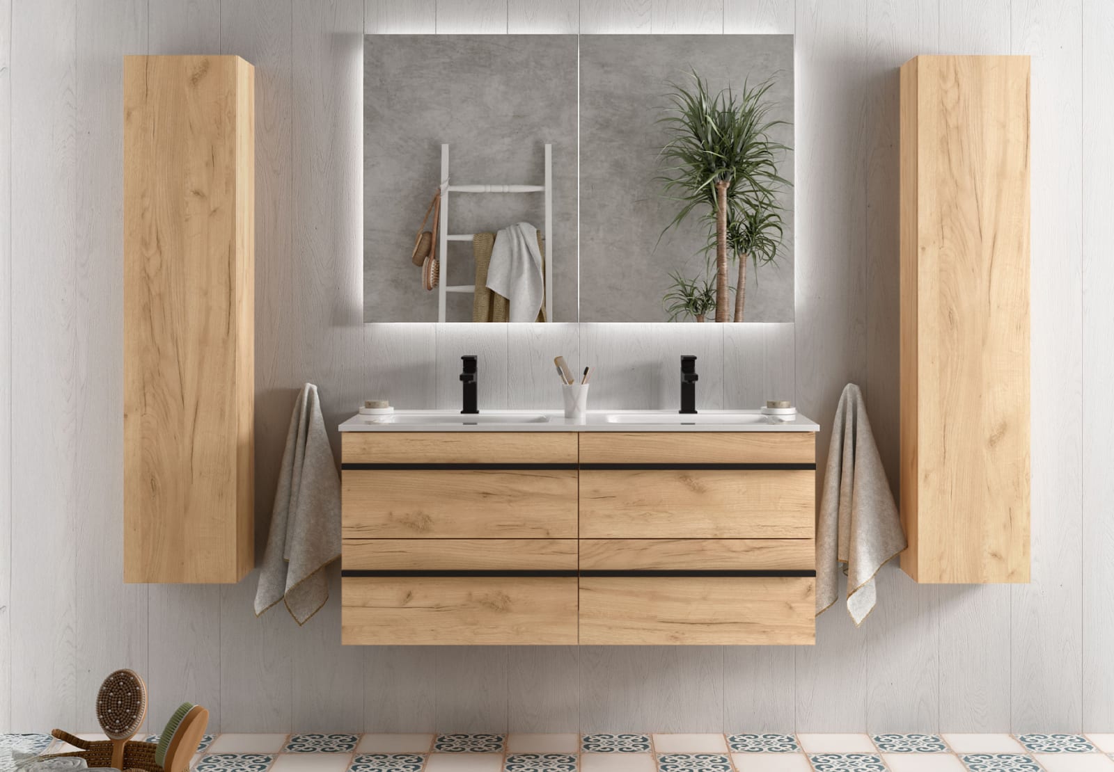 Conjunto mueble de baño Salgar Born Principal 0