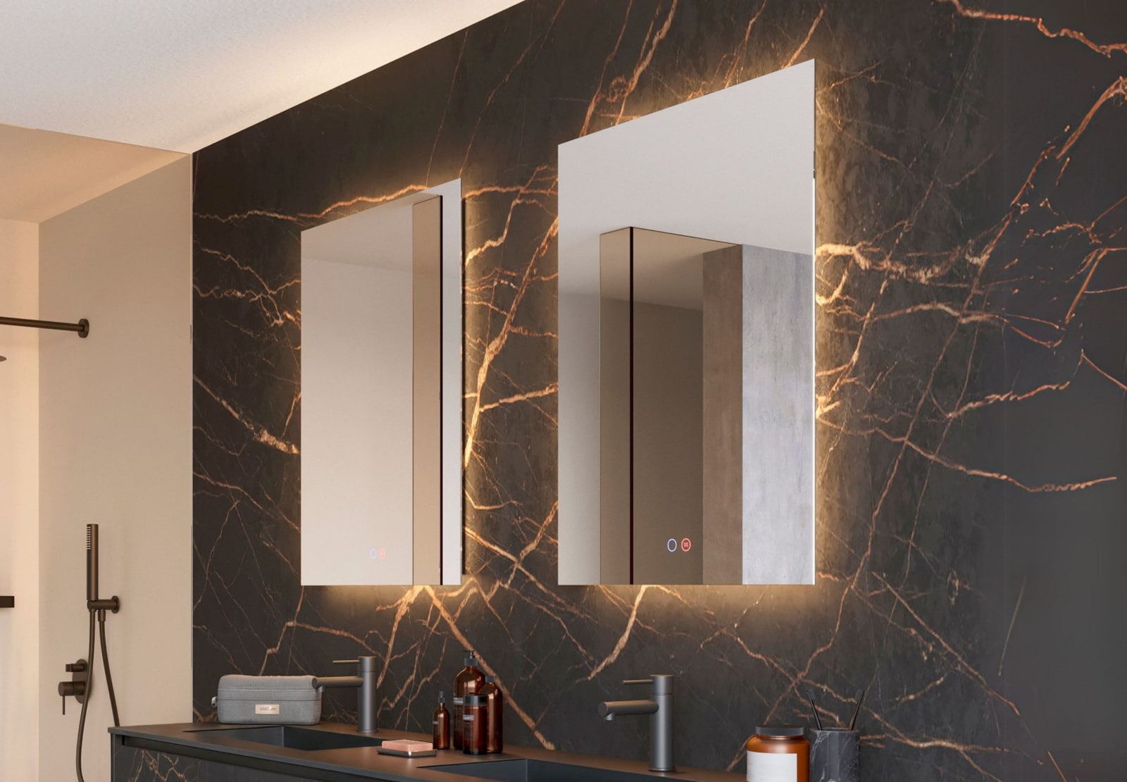 Espejo de baño con luz LED Ledimex Italia Principal 0