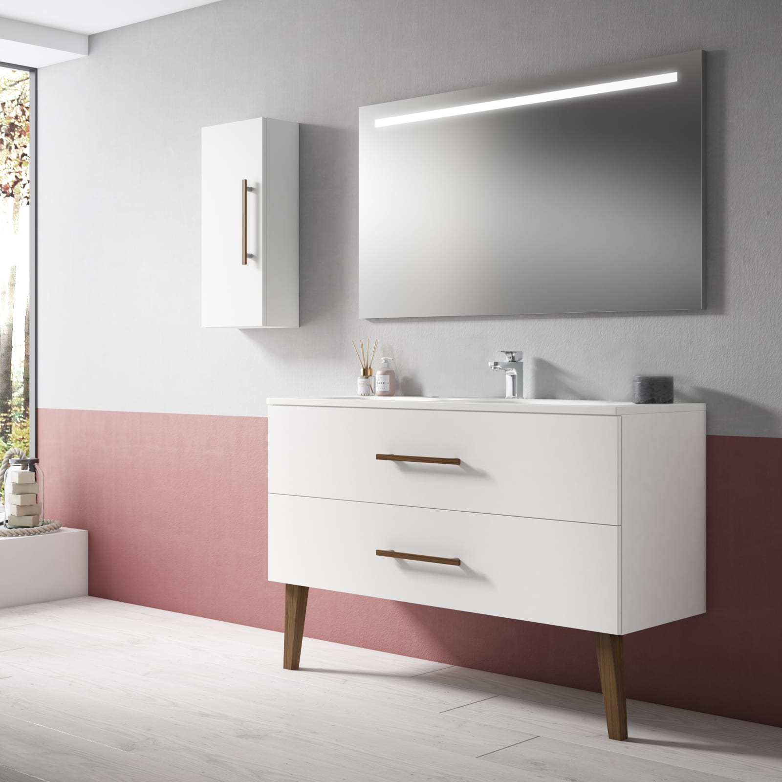 Conjunto mueble de baño Bruntec Gaia Principal 0