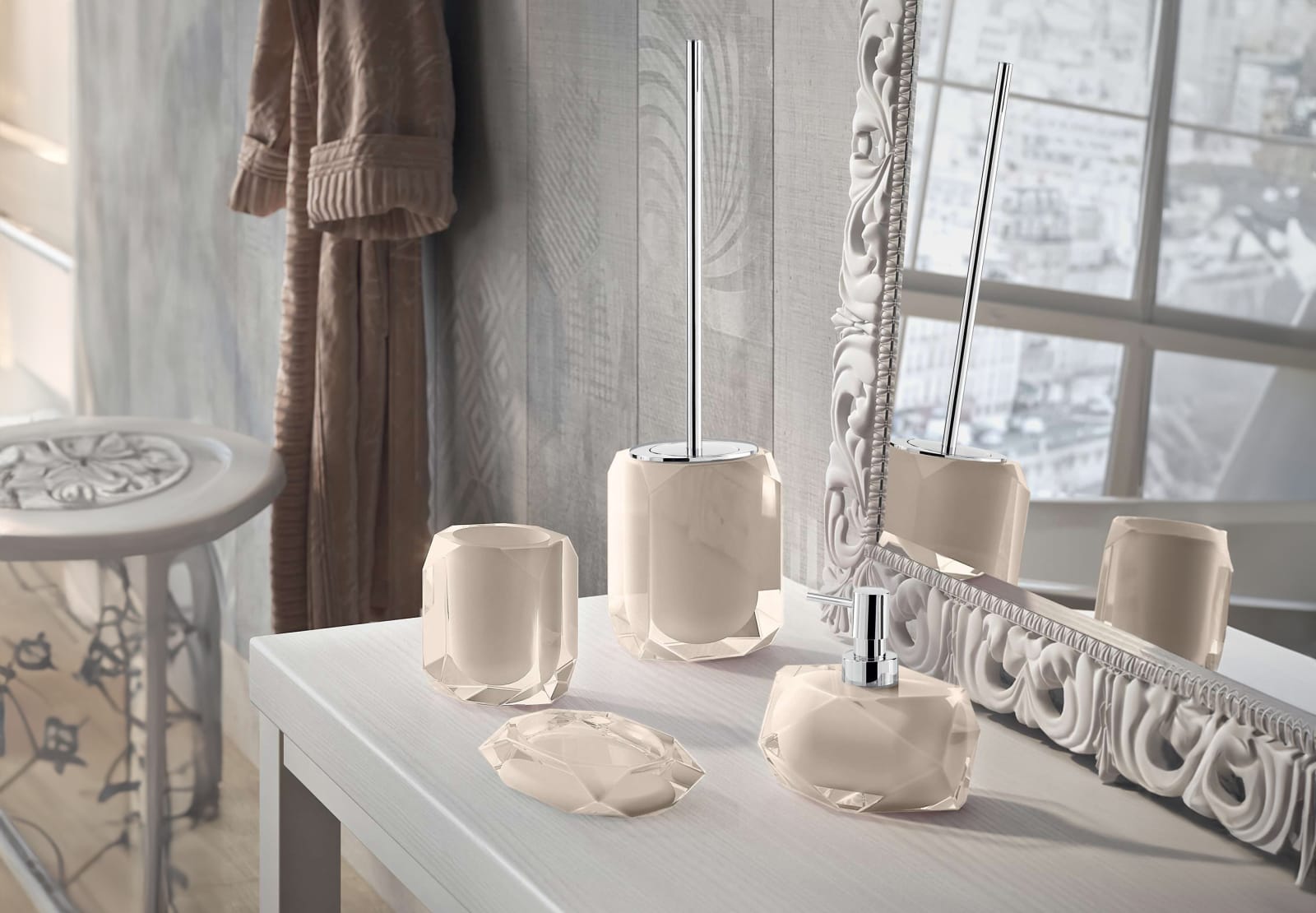 Conjunto de accesorios de baño Gedy Chanelle Principal 0