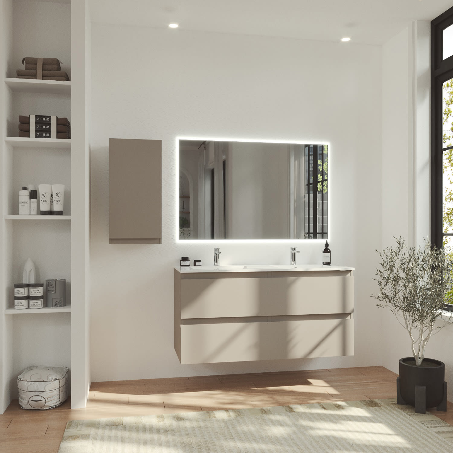 Mueble de baño MDF lacado Bruntec Vilma Principal 0