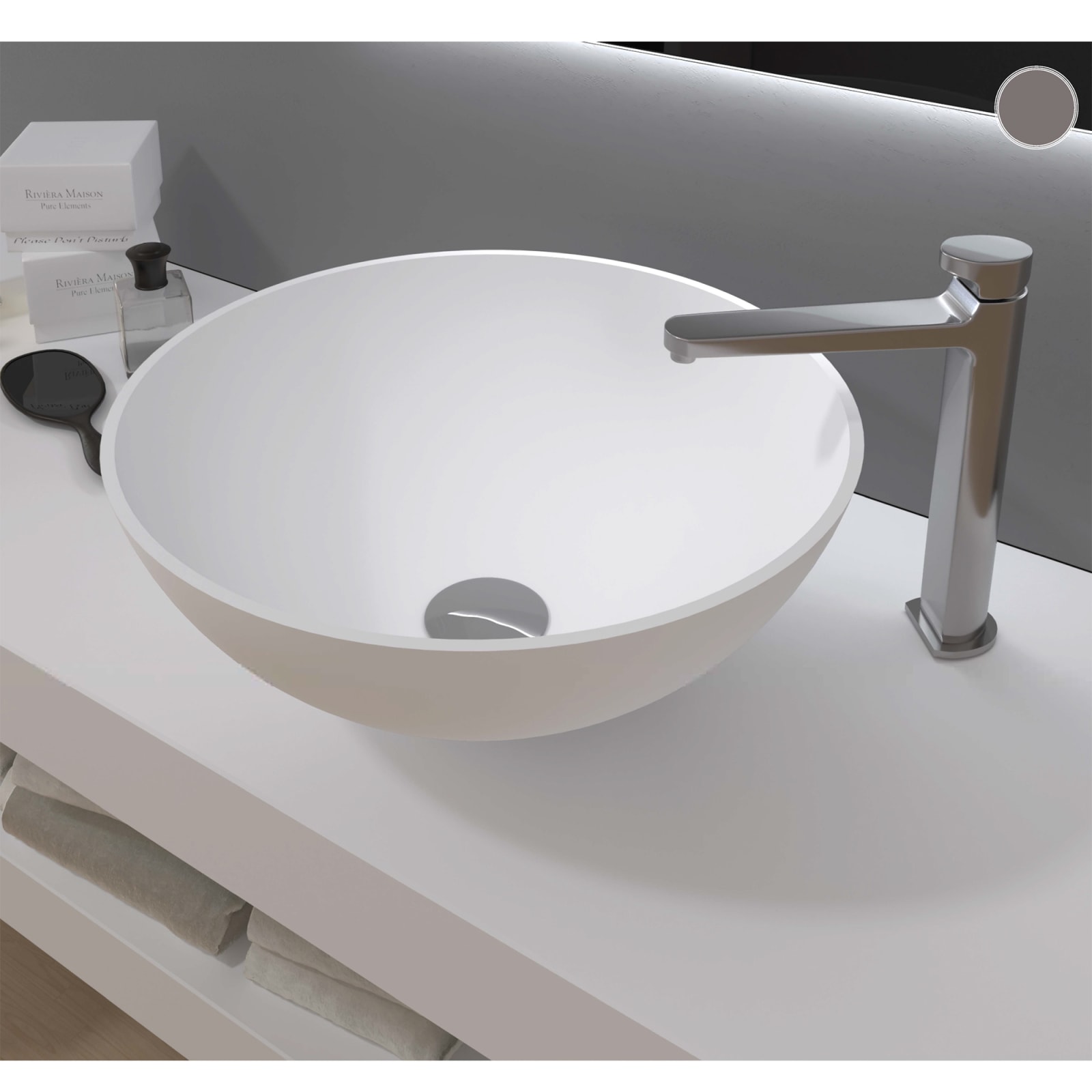 Lavabo sobre encimera Art and Bath Bol Principal 0