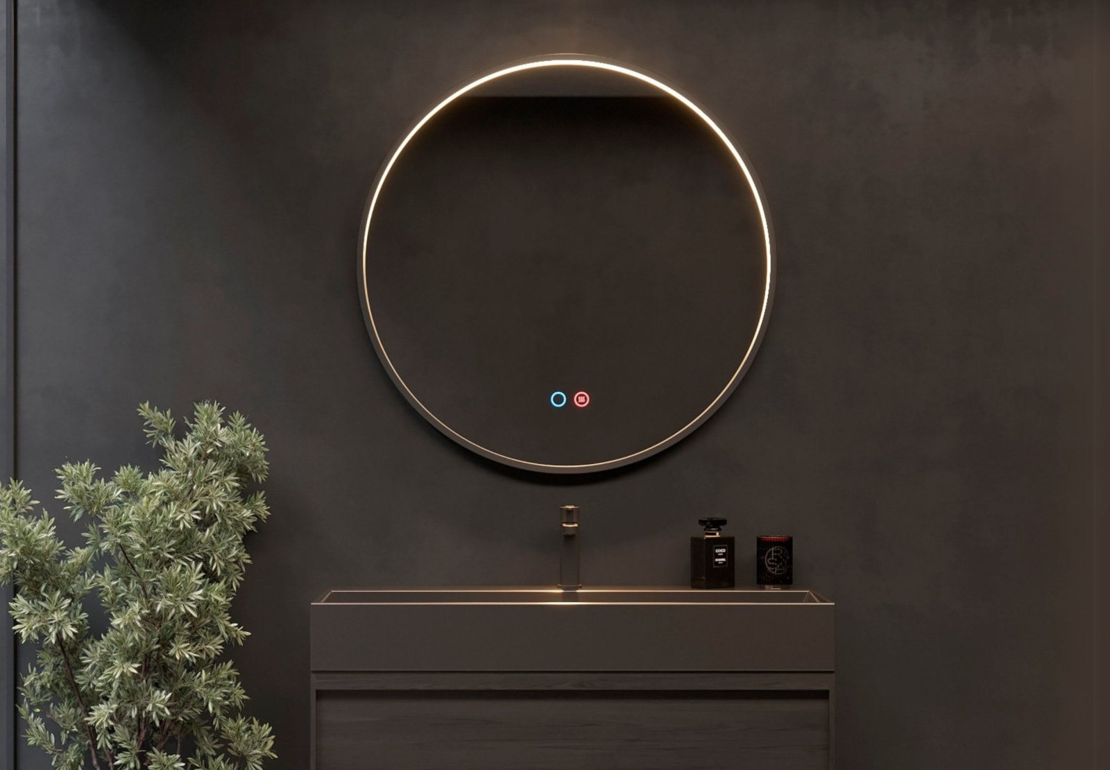 Espejo de baño con luz LED Ledimex Nepal Principal 0