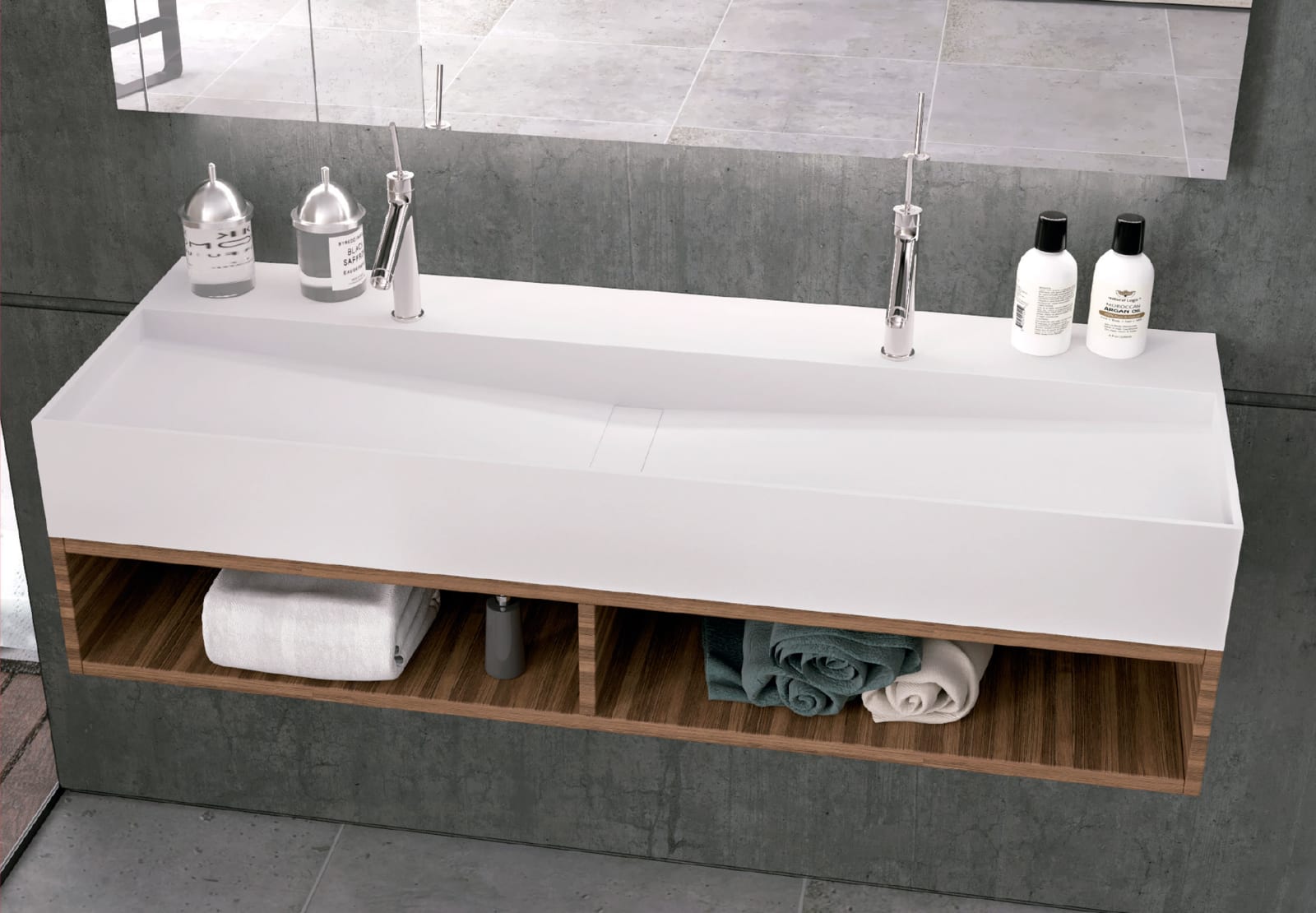 Lavabo de baño suspendido Art and bath New Principal 0
