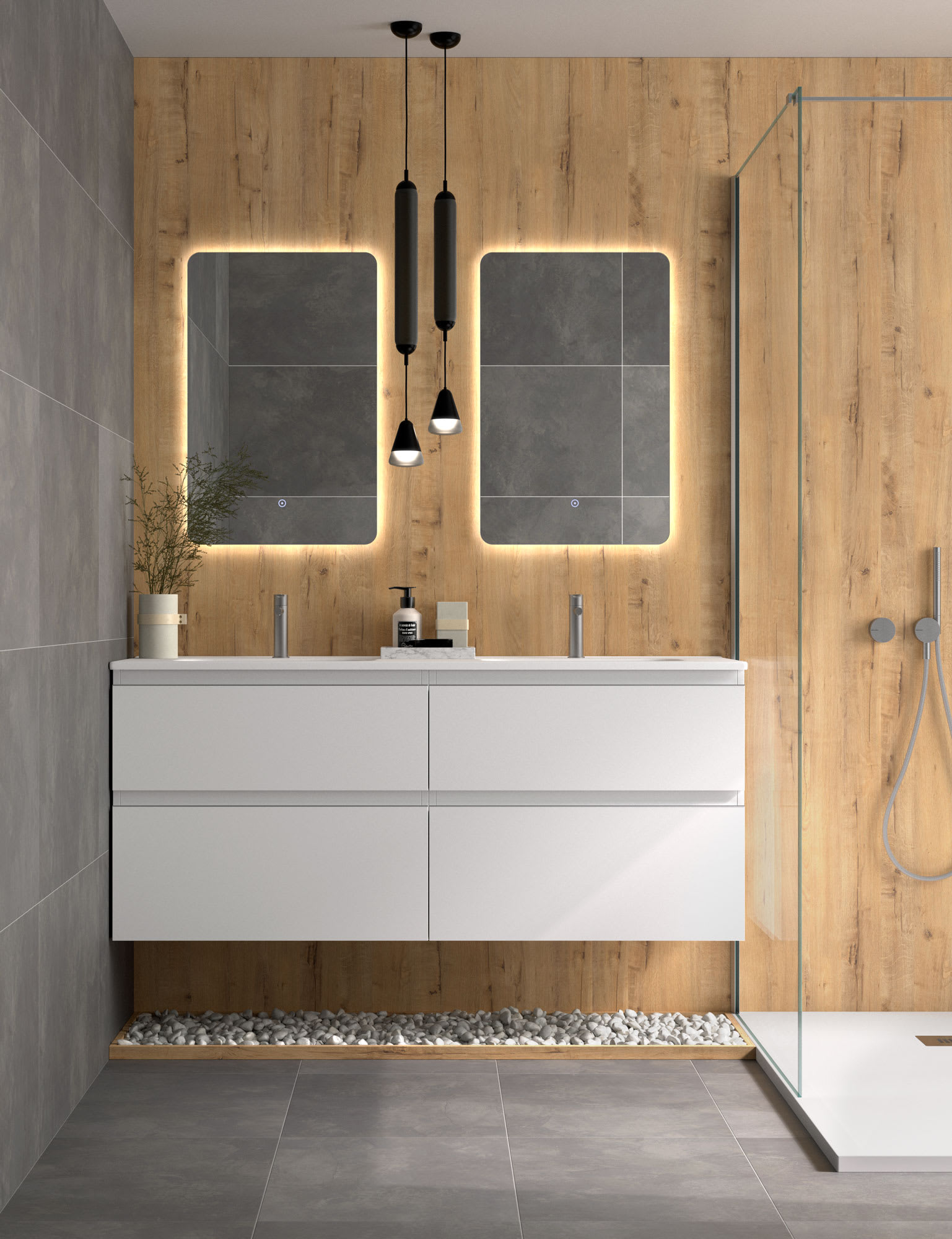 Conjunto mueble de baño Avila Dos Carmen Principal 0