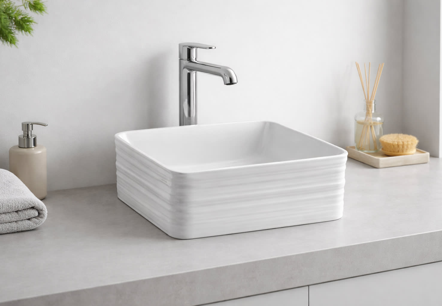 Lavabo sobre encimera Bruntec Urban Principal 0