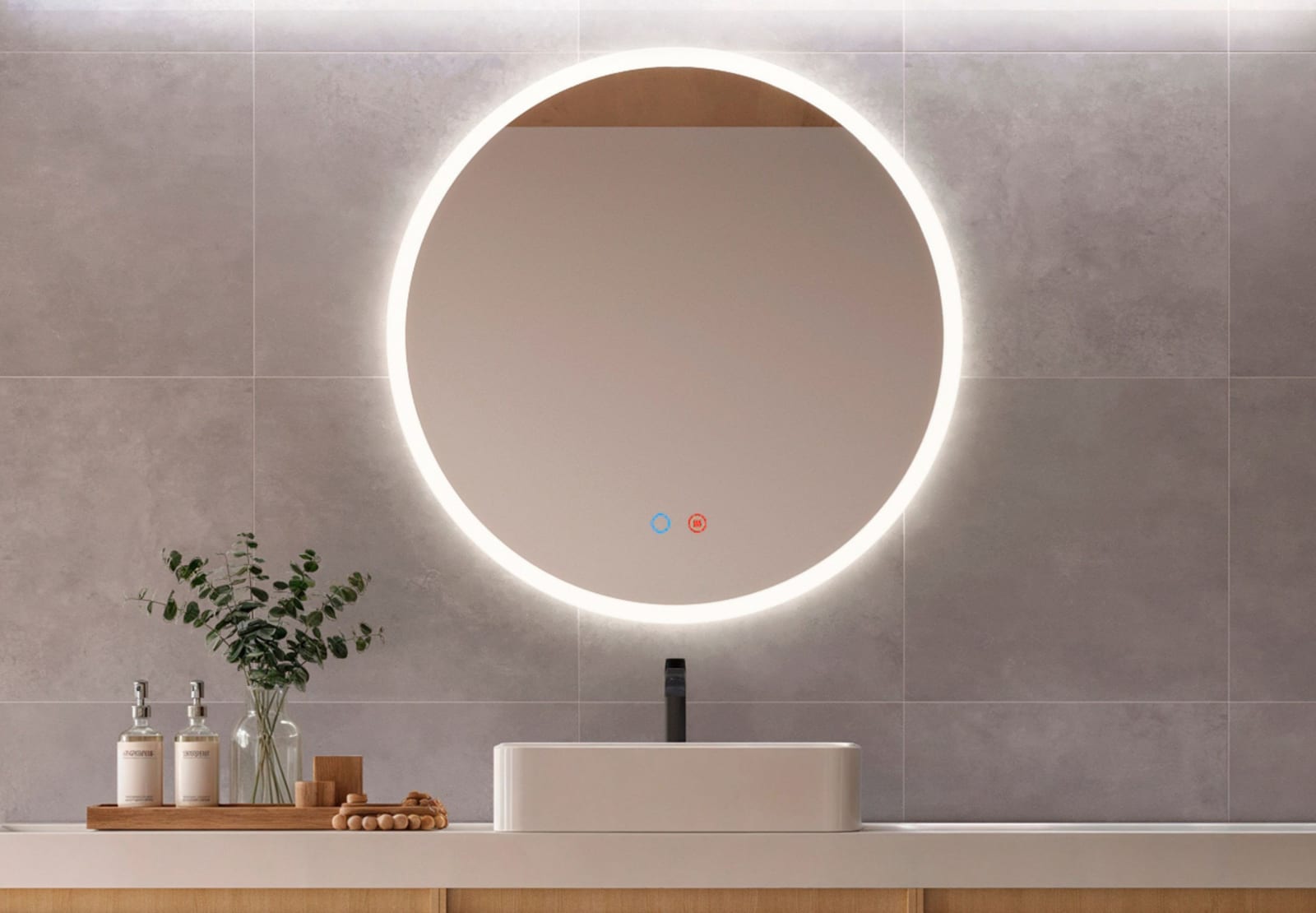 Espejo de baño con luz LED Ledimex Londres Principal 0