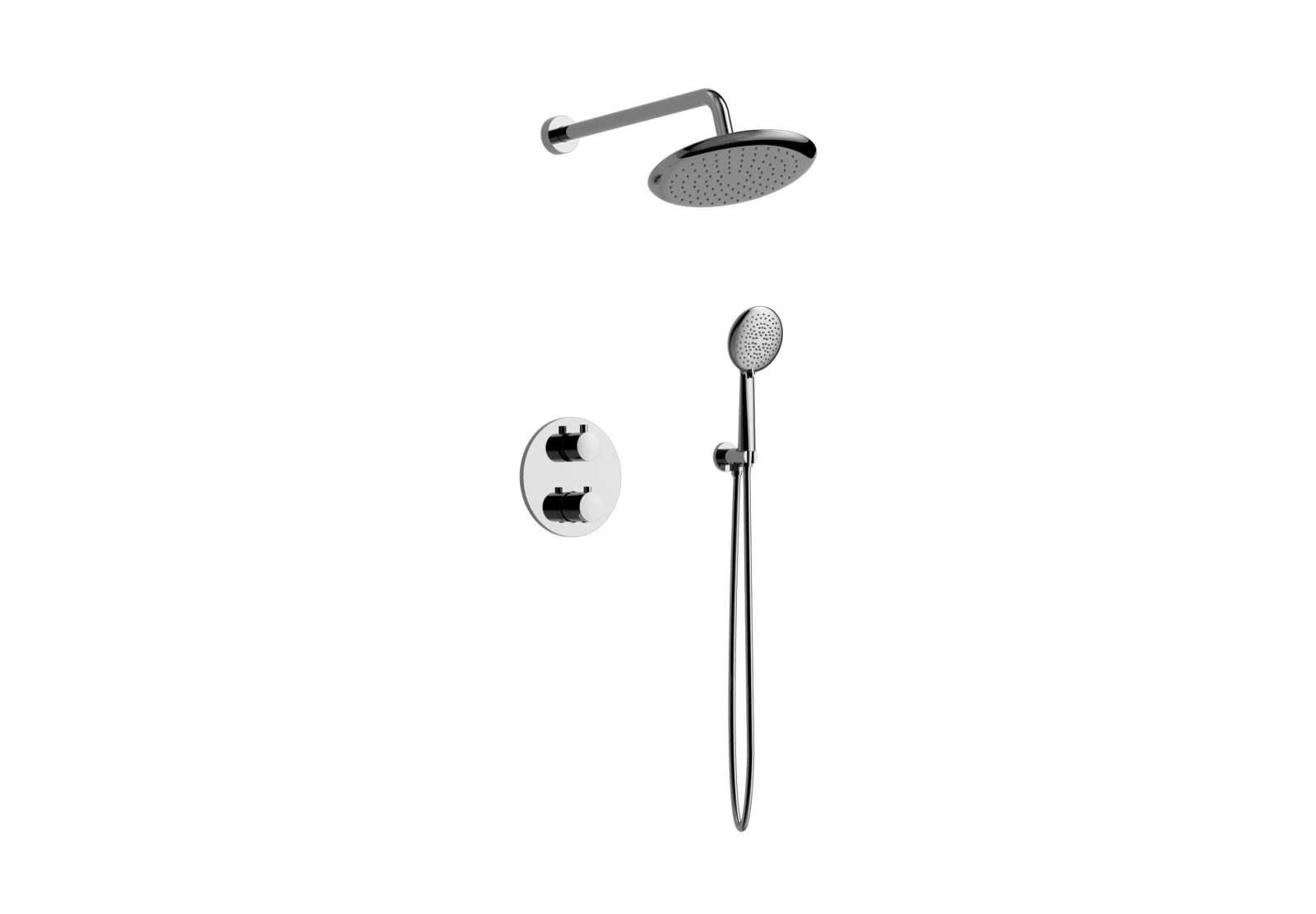 Conjunto de ducha empotrado de Lluvibath Bambú Principal 0