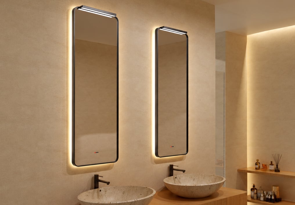 Espejo de baño con luz LED Ledimex Palermo Principal 0
