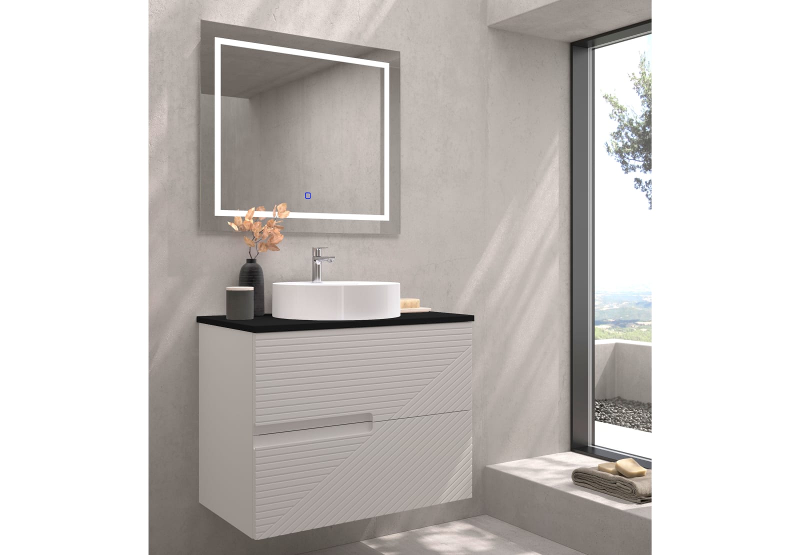 Mueble de baño con encimera Bruntec Limo Principal 0