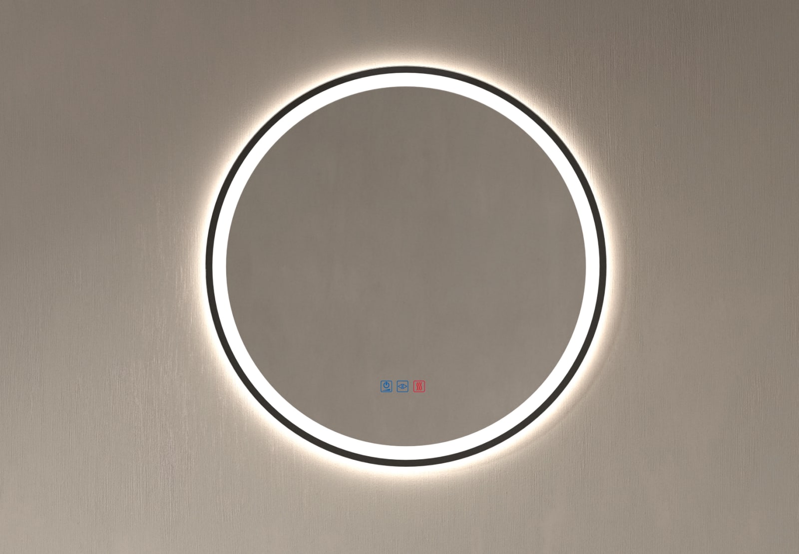 Espejo de baño con luz LED Bruntec Aura Principal 0