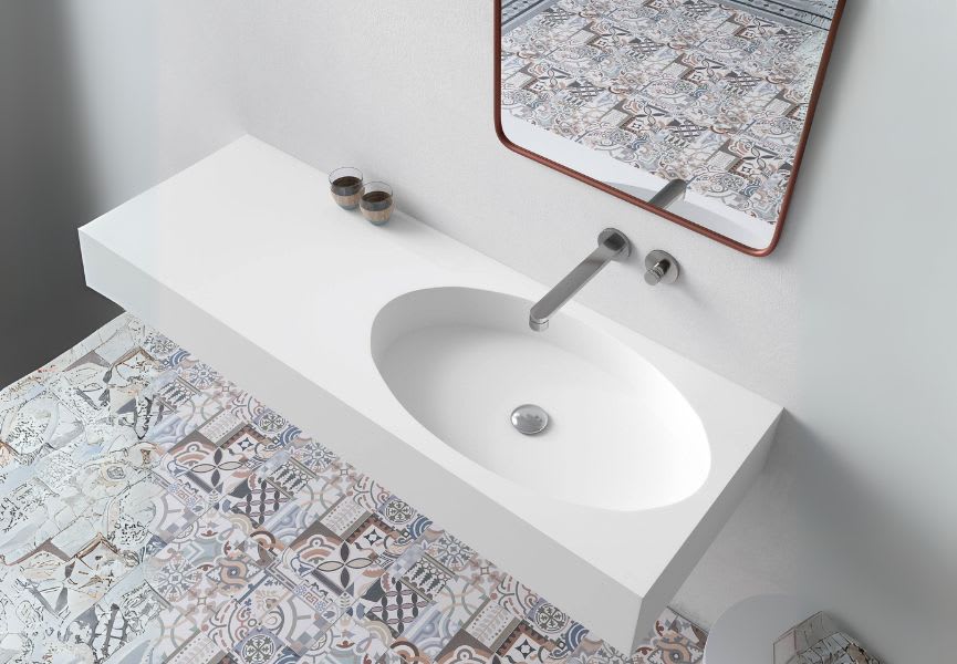 Lavabo suspendido Bruntec California Principal 0