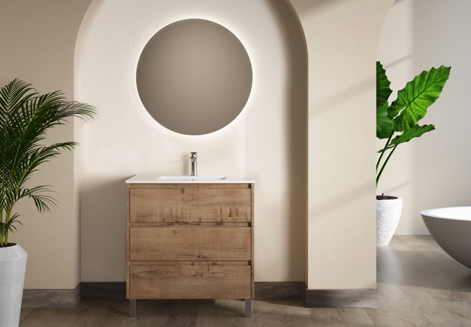 Conjunto mueble de baño Bruntec Boston Principal 0