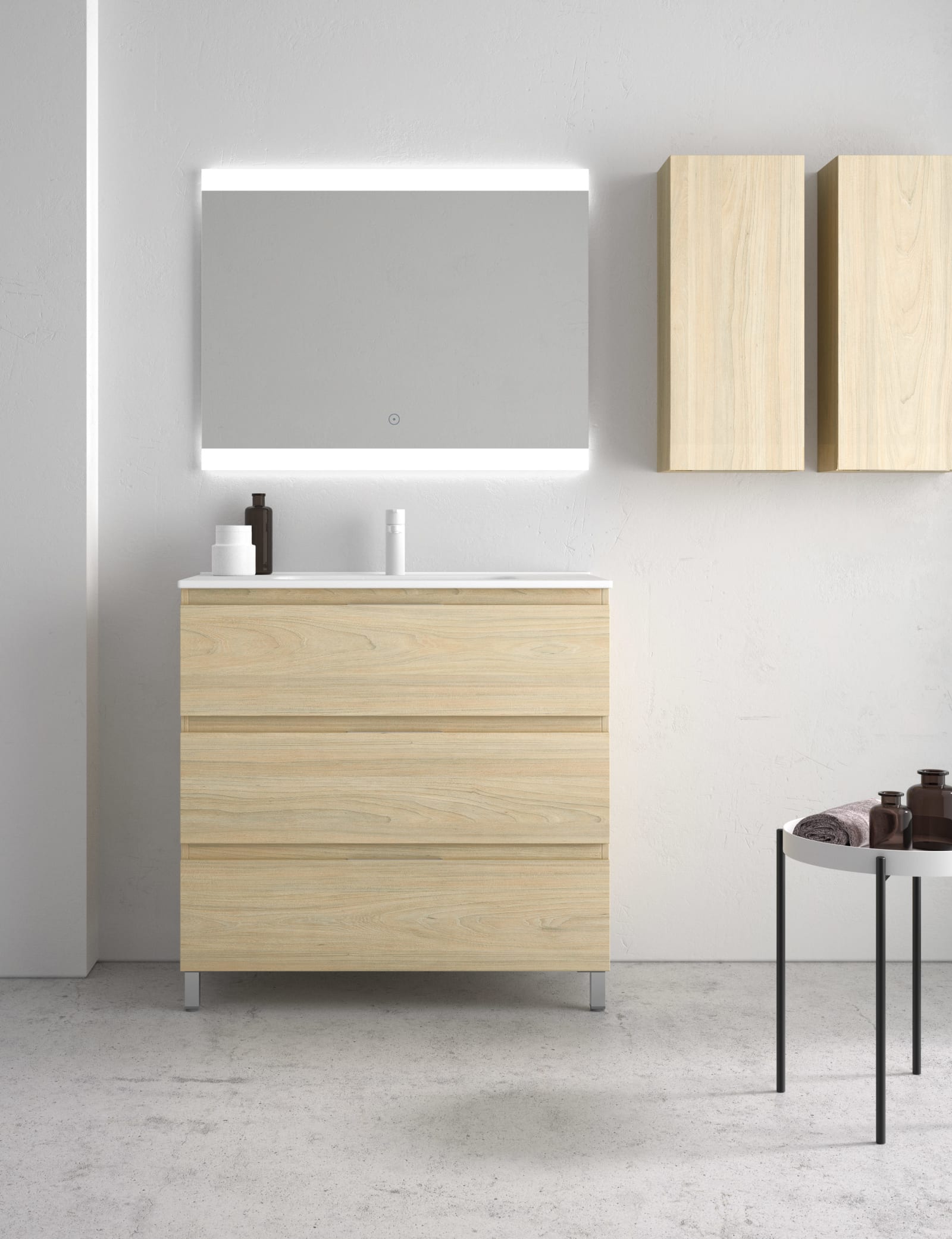 Mueble de baño de fondo reducido 39 cm Avila Dos Carmen Principal 0
