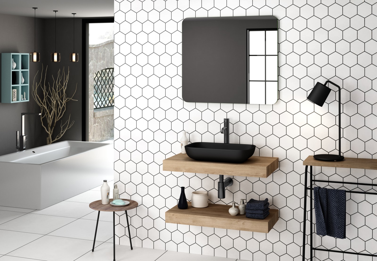 Conjunto mueble de baño Coycama Flow Principal 0