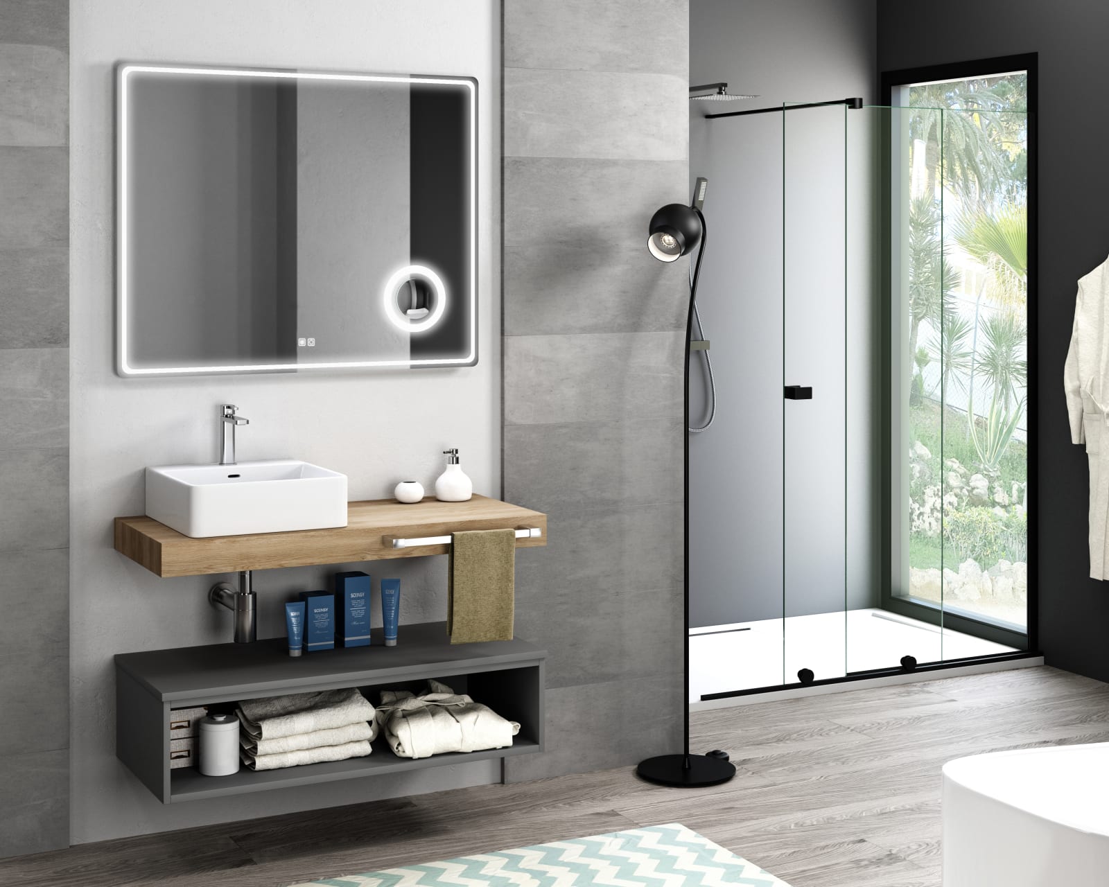 Conjunto mueble de baño Coycama Flow Principal 0