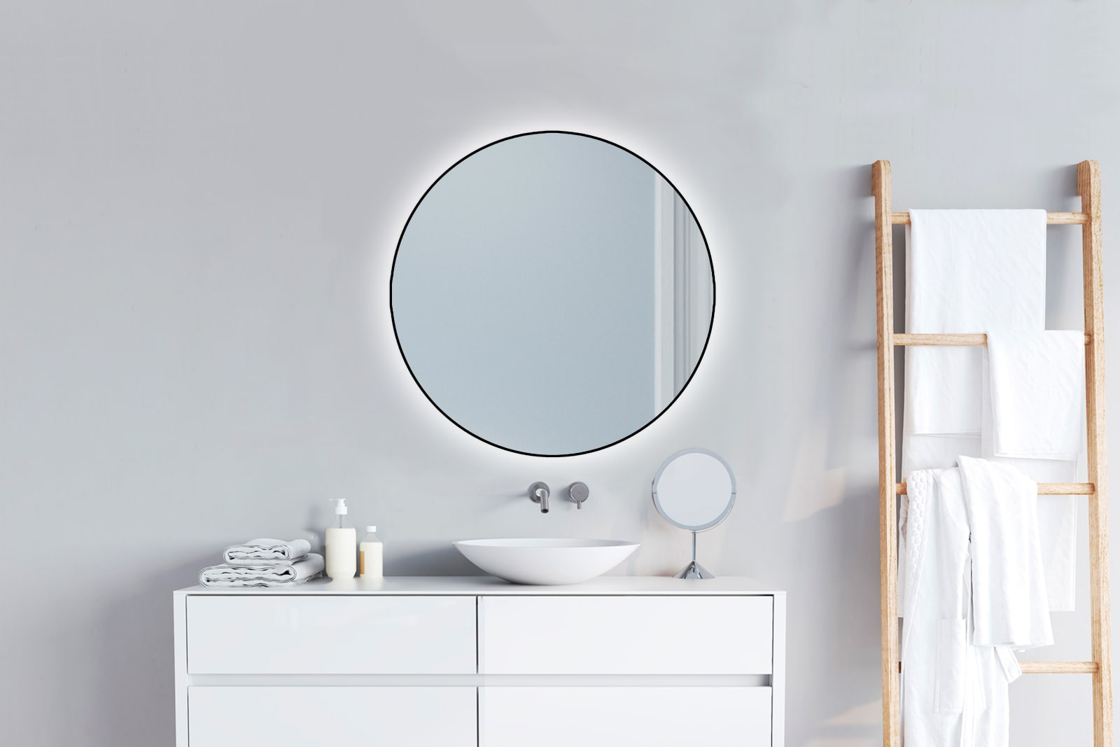 Espejo de baño con luz LED Bruntec Atria Principal 0