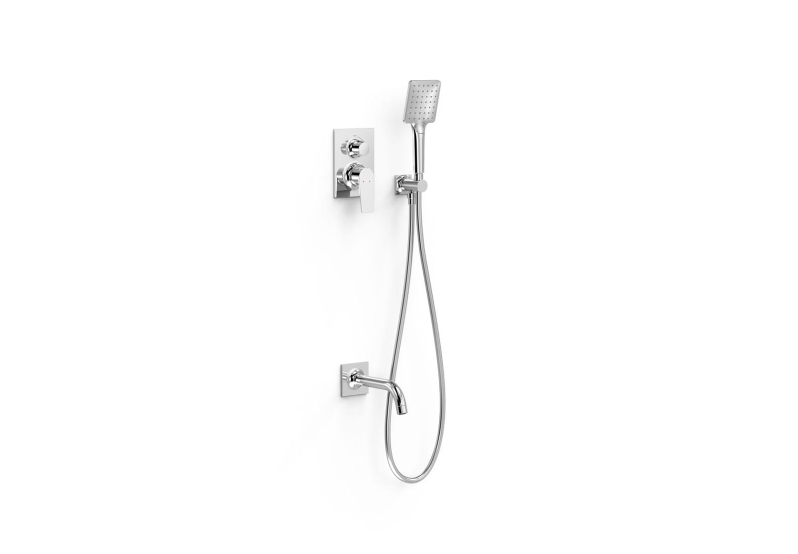 Grifo de ducha y bañera empotadro Tres Project Principal 0