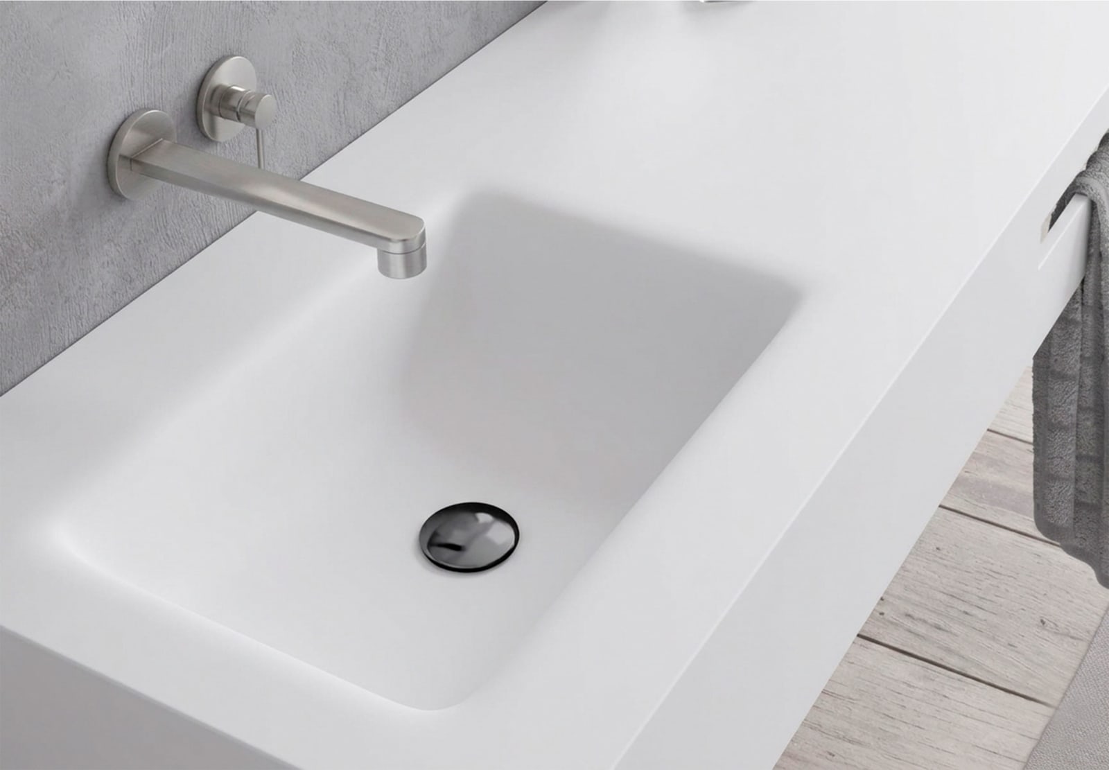 Lavabo suspendido Bruntec Milan Principal 0