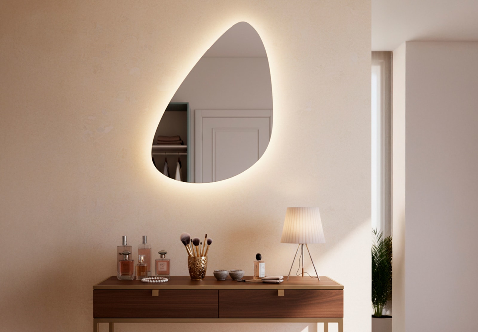 Espejo de baño con luz LED Bruntec Trion Principal 0