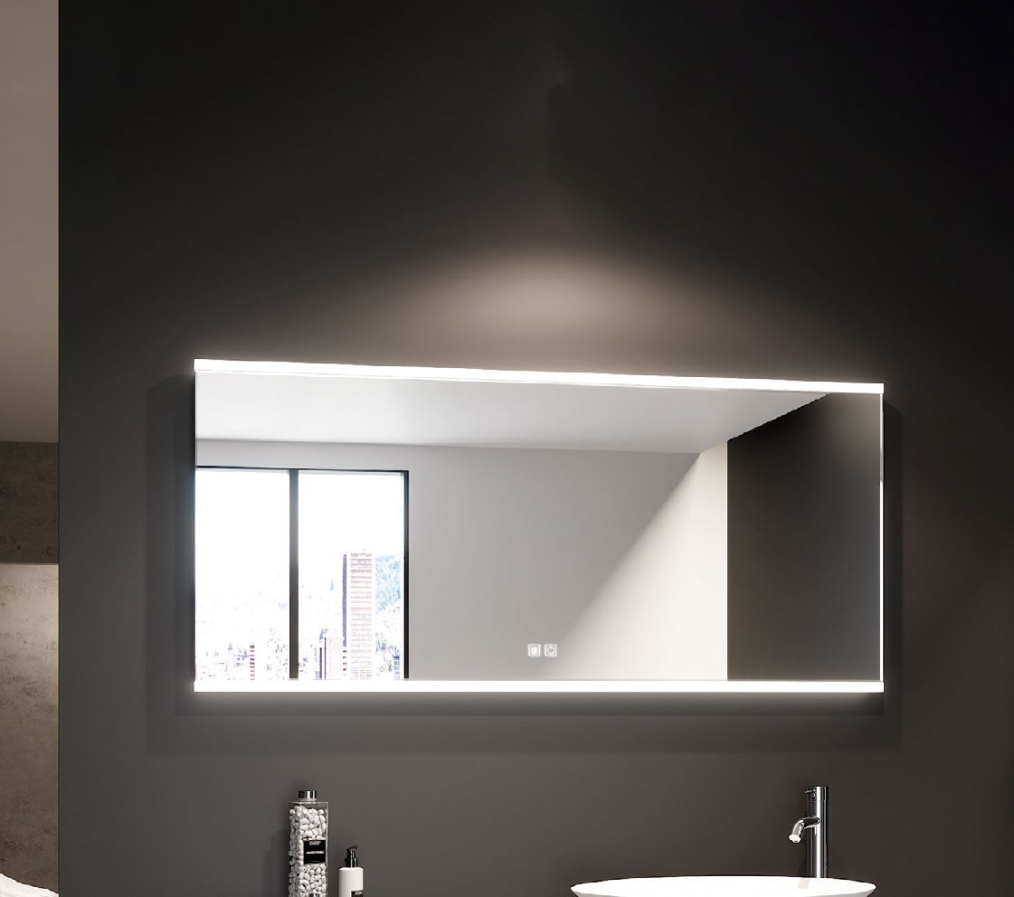 Espejo de baño con luz LED Coycama Tower Principal 0