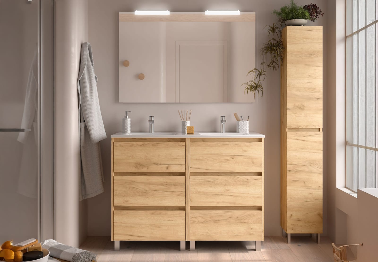 Conjunto mueble de baño Salgar Noja Principal 0