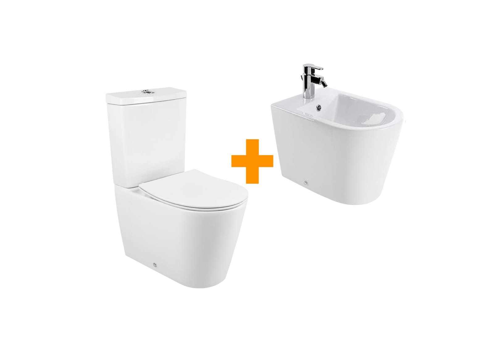 Pack inodoro + bide Unisan Sanindusa Urby Plus Principal 0