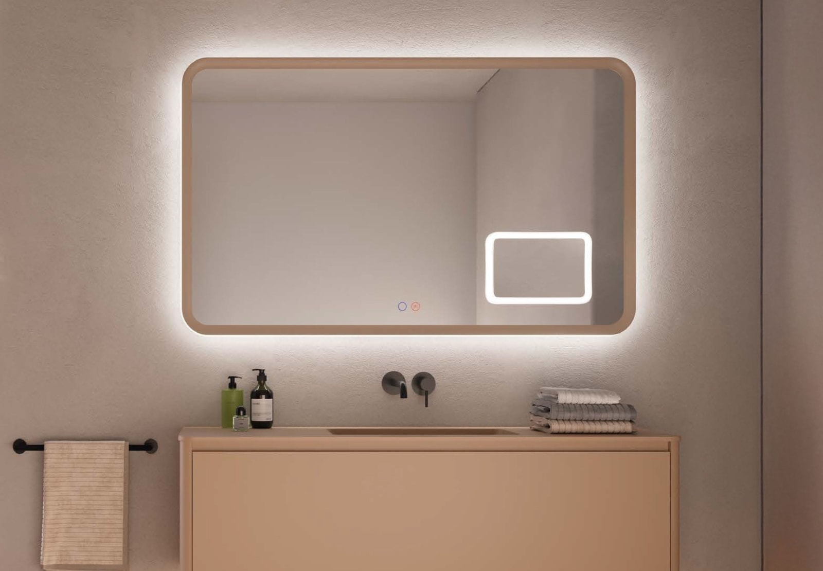 Espejo de baño con luz LED Ledimex Duomo Principal 0