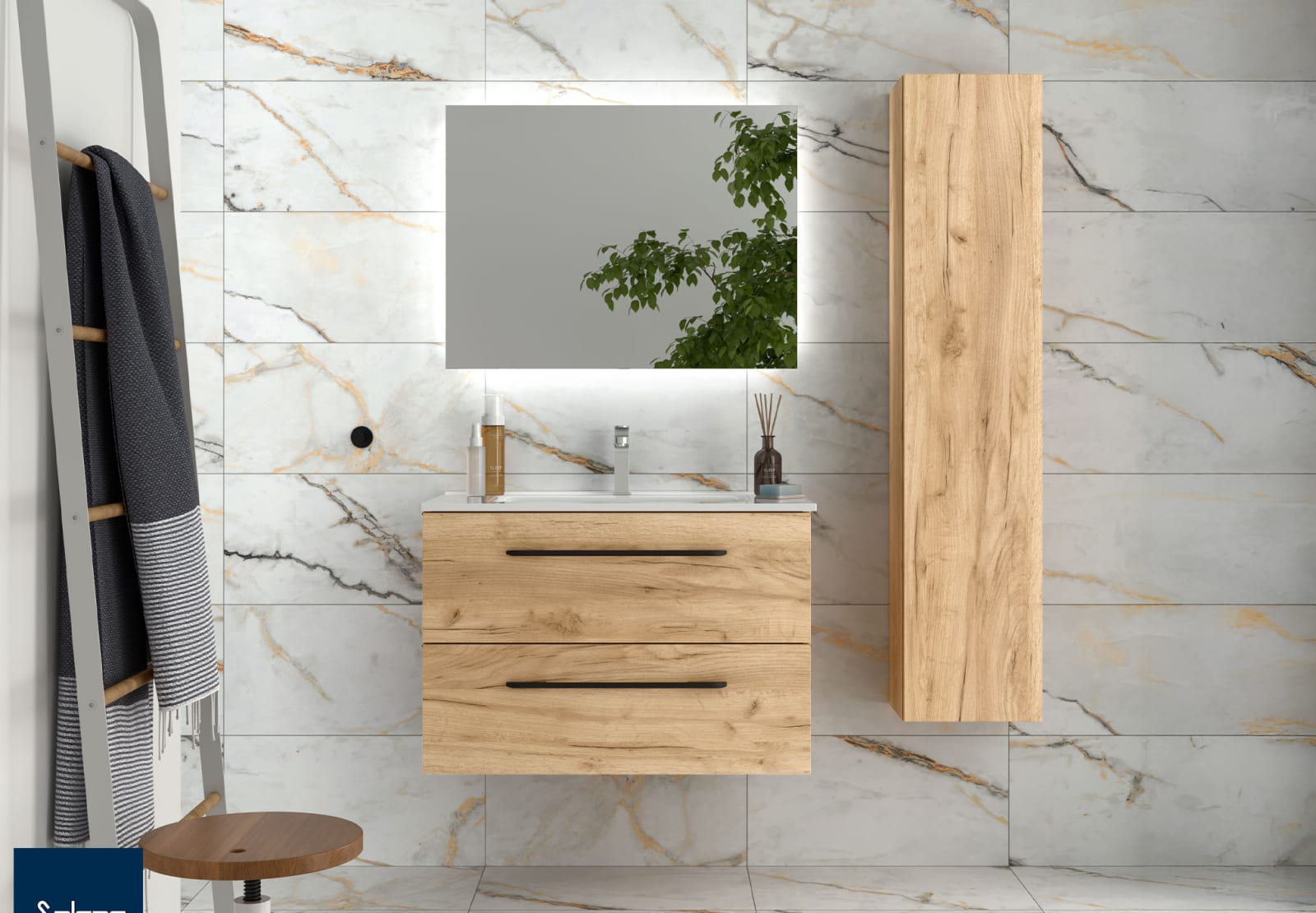 Conjunto mueble de baño Salgar Morai Principal 0