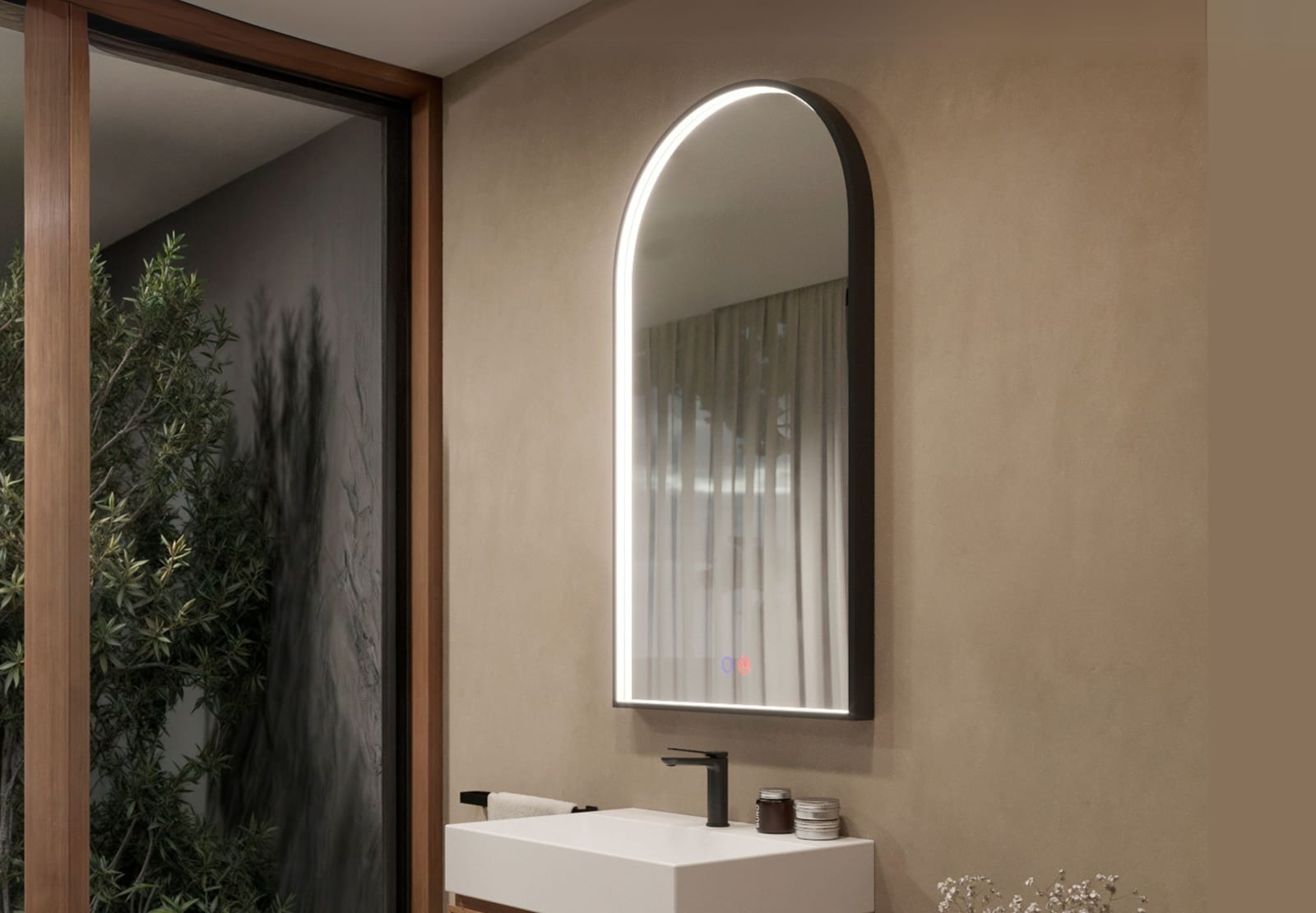 Espejo Arco con luz LED Ledimex Roma Principal 0