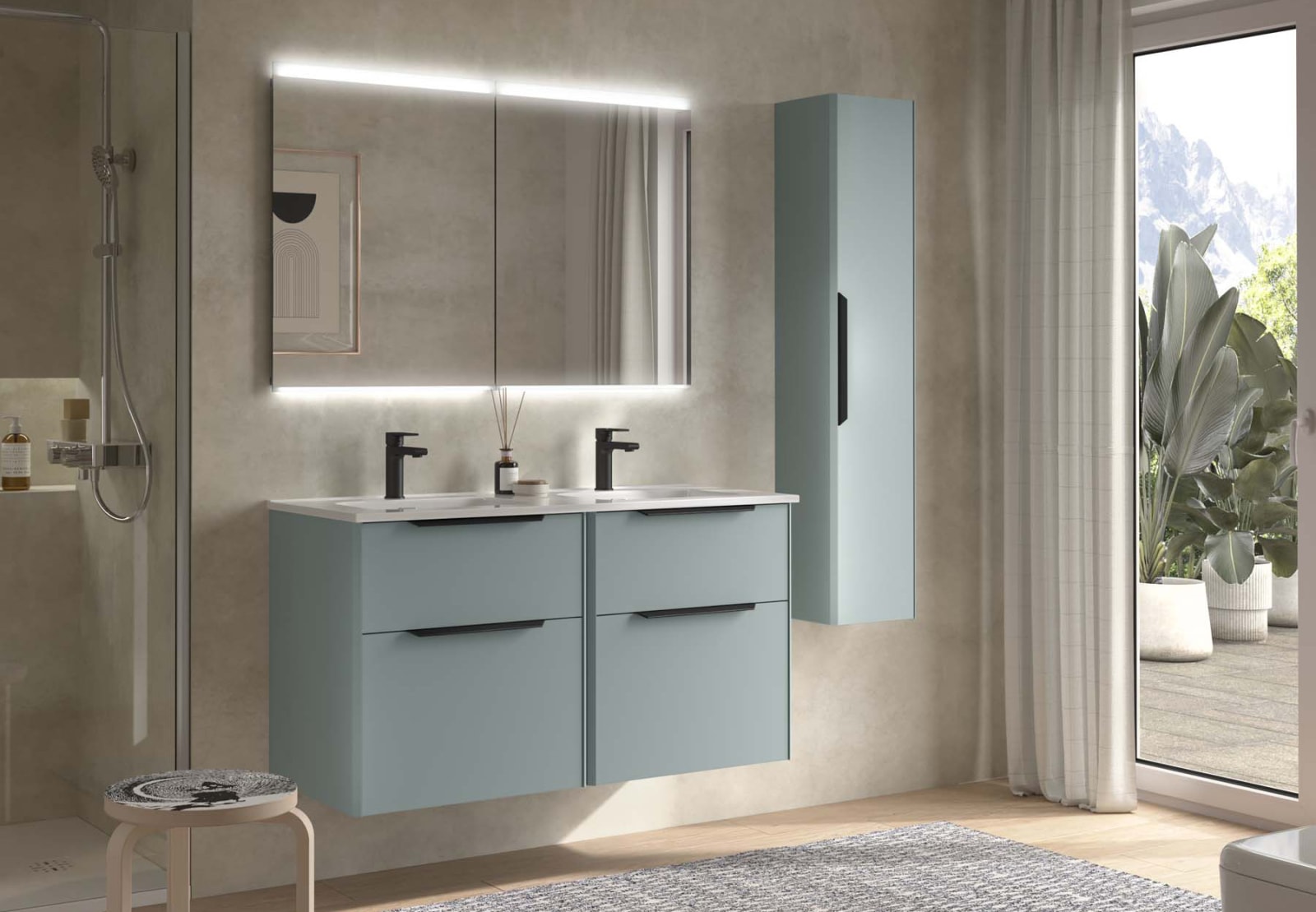 Conjunto mueble de baño Salgar Luva Principal 0