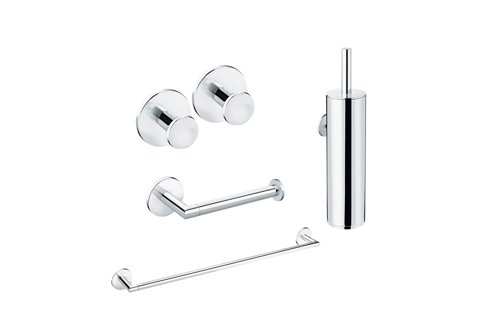 Conjunto de accesorios de baño Cosmic Duo Round Principal 0
