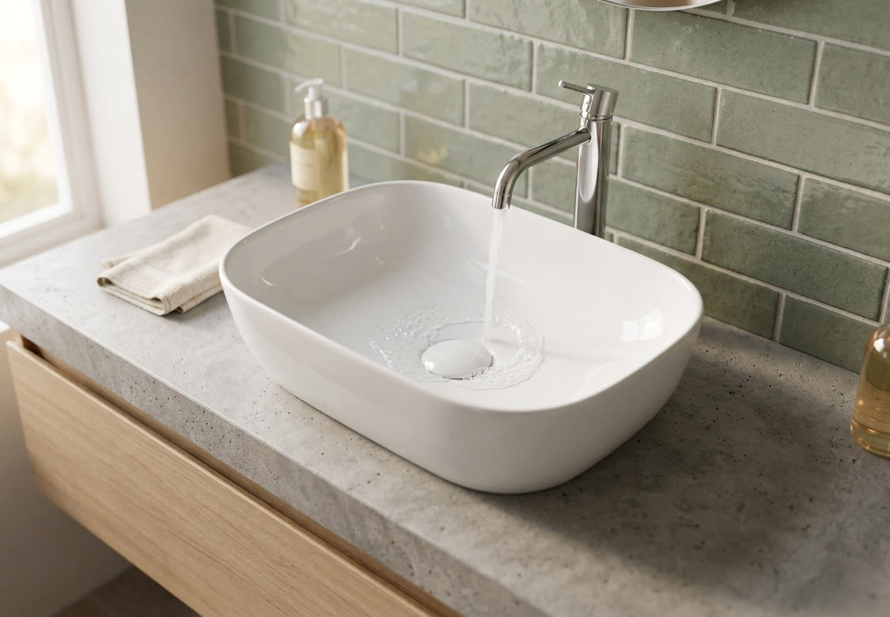 Lavabo sobre encimera Bruntec Roma Principal 0