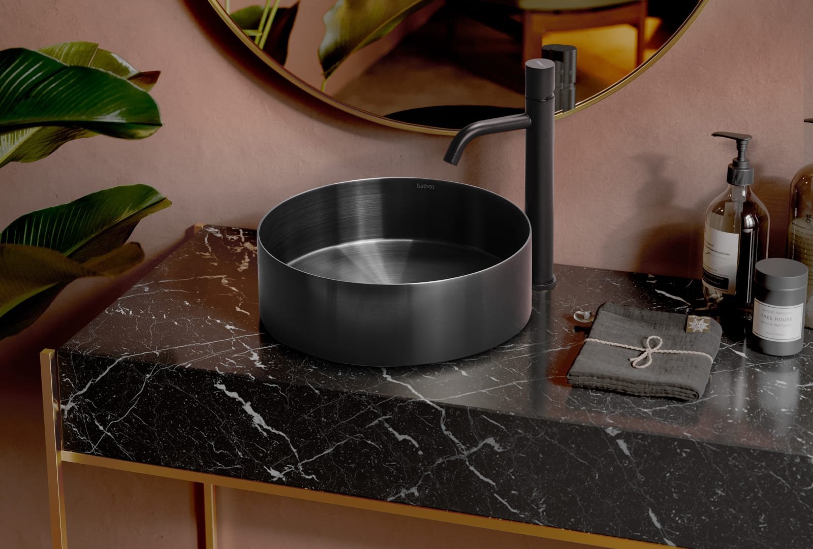 Lavabo sobre encimera Bathco Detroit Principal 0