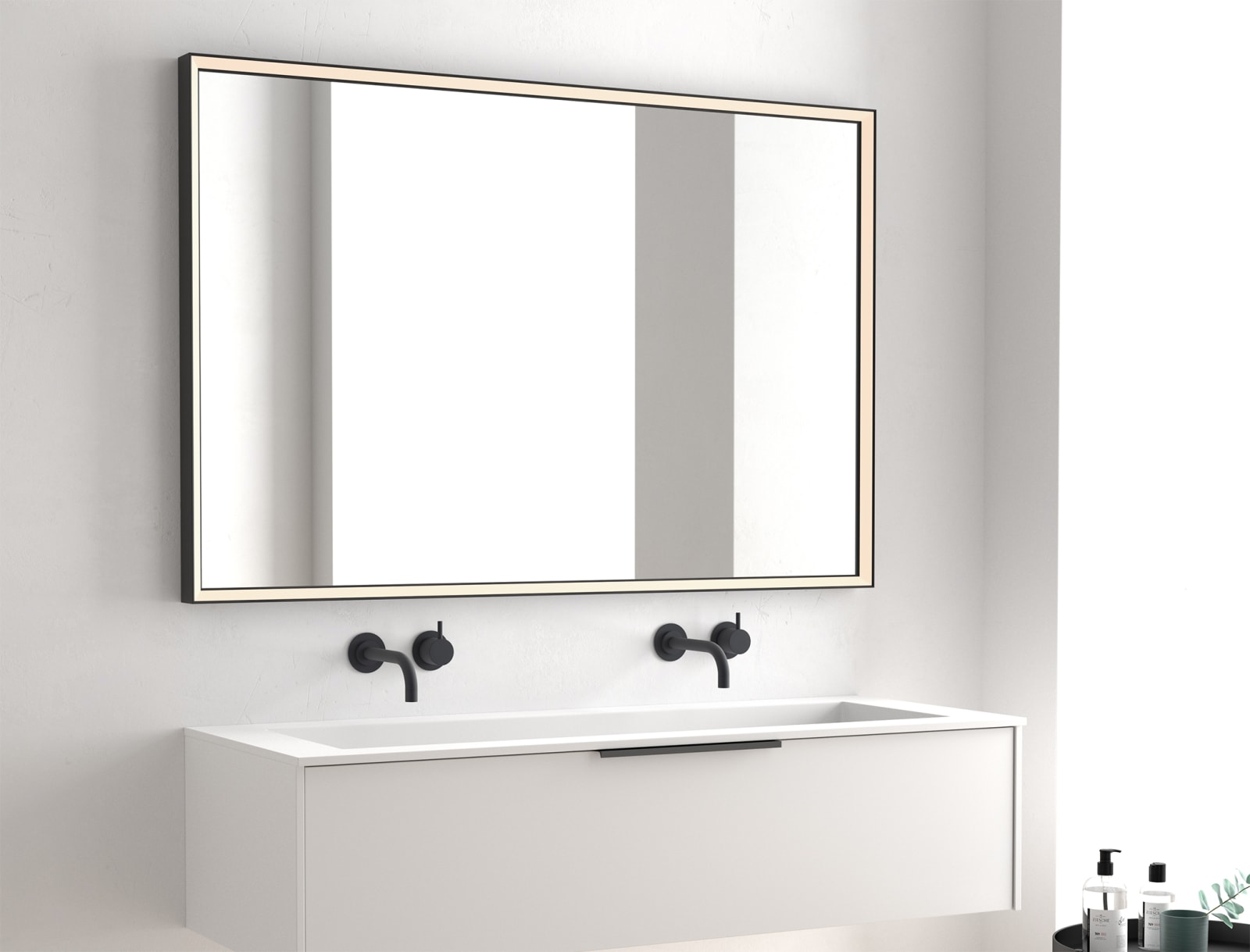Espejo de baño con luz LED Eurobath Atiu Principal 0