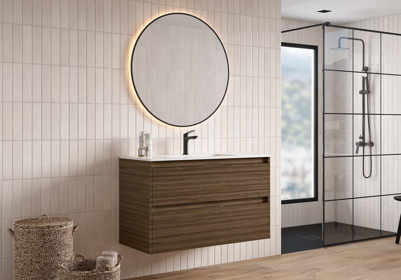 Conjunto completo de mueble de baño Bruntec Artemisa Principal 0